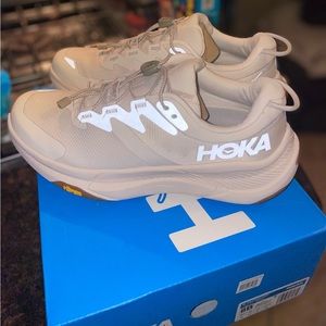 Hoka transport running shoe EGGNOG